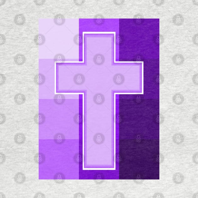 Purple Cross by ElviaMontemayor